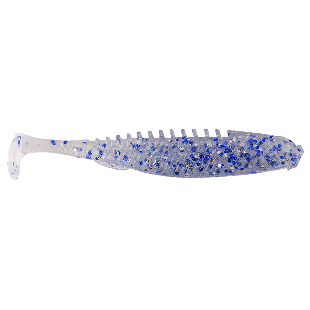 EYE-CANDY PADDLE SHAD 5PK - Glo Moonlight
