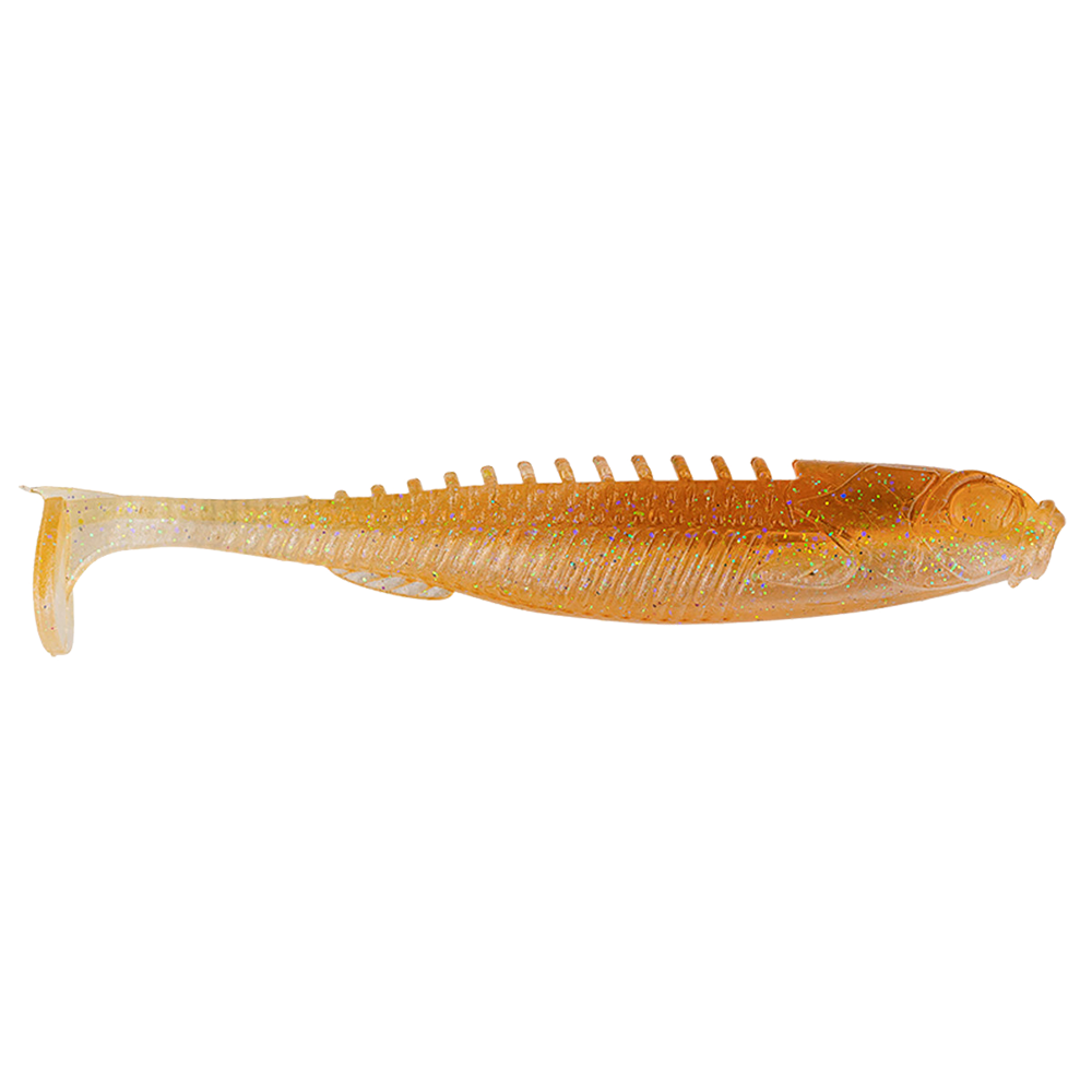 EYE-CANDY PADDLE SHAD 5PK - Gold Shiner