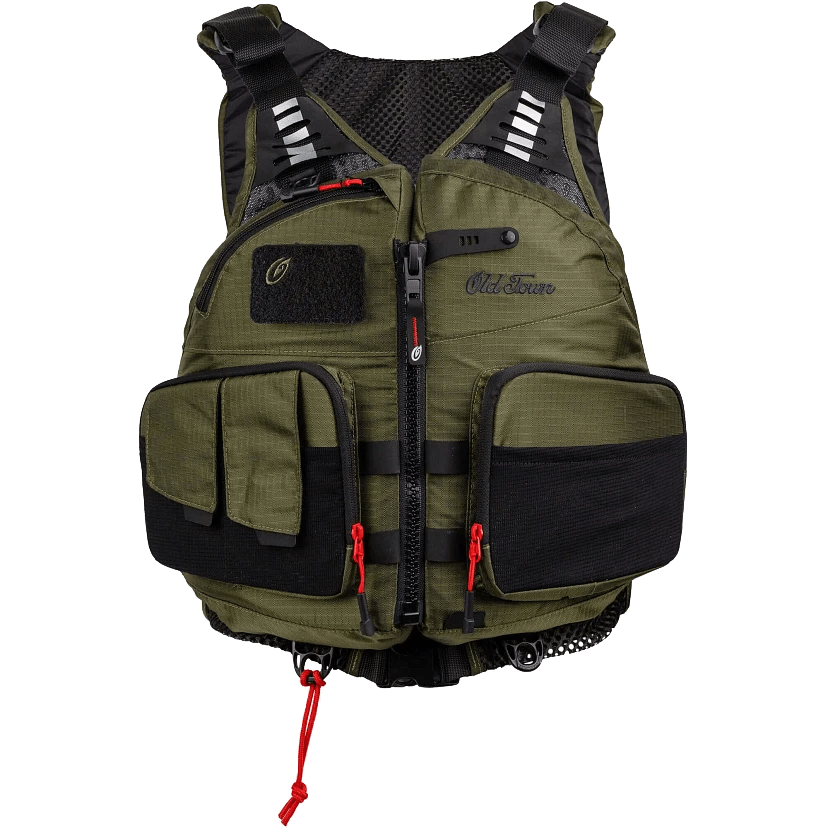 LURE ANGLER II FISHING LIFE JACKET MOSS