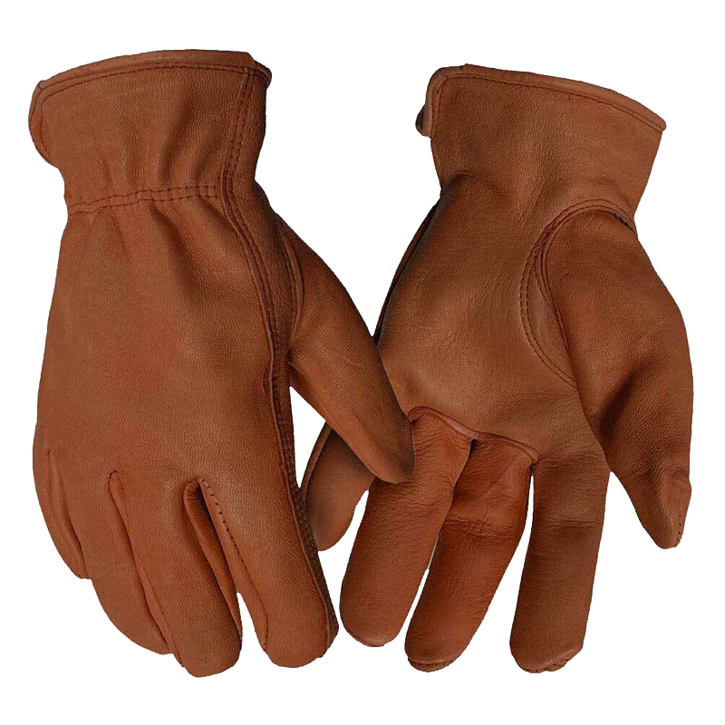 HAND ARMOR THINSULATE DEERSKIN DRIVER GLOVE- CHESTNUT