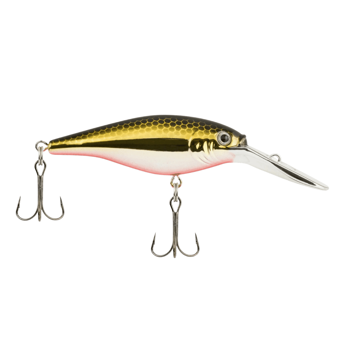 BERKLEY FLICKER SHAD 3/16OZ HARD BAITS - BLACK BRASS