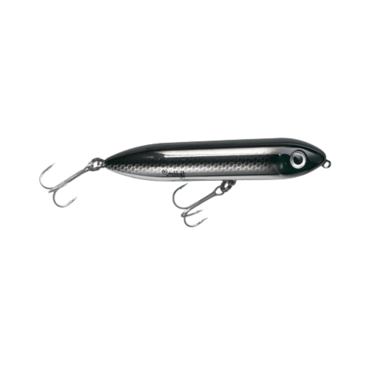 HEDDON SUPER SPOOK JR BLACK SHINER IMAGE