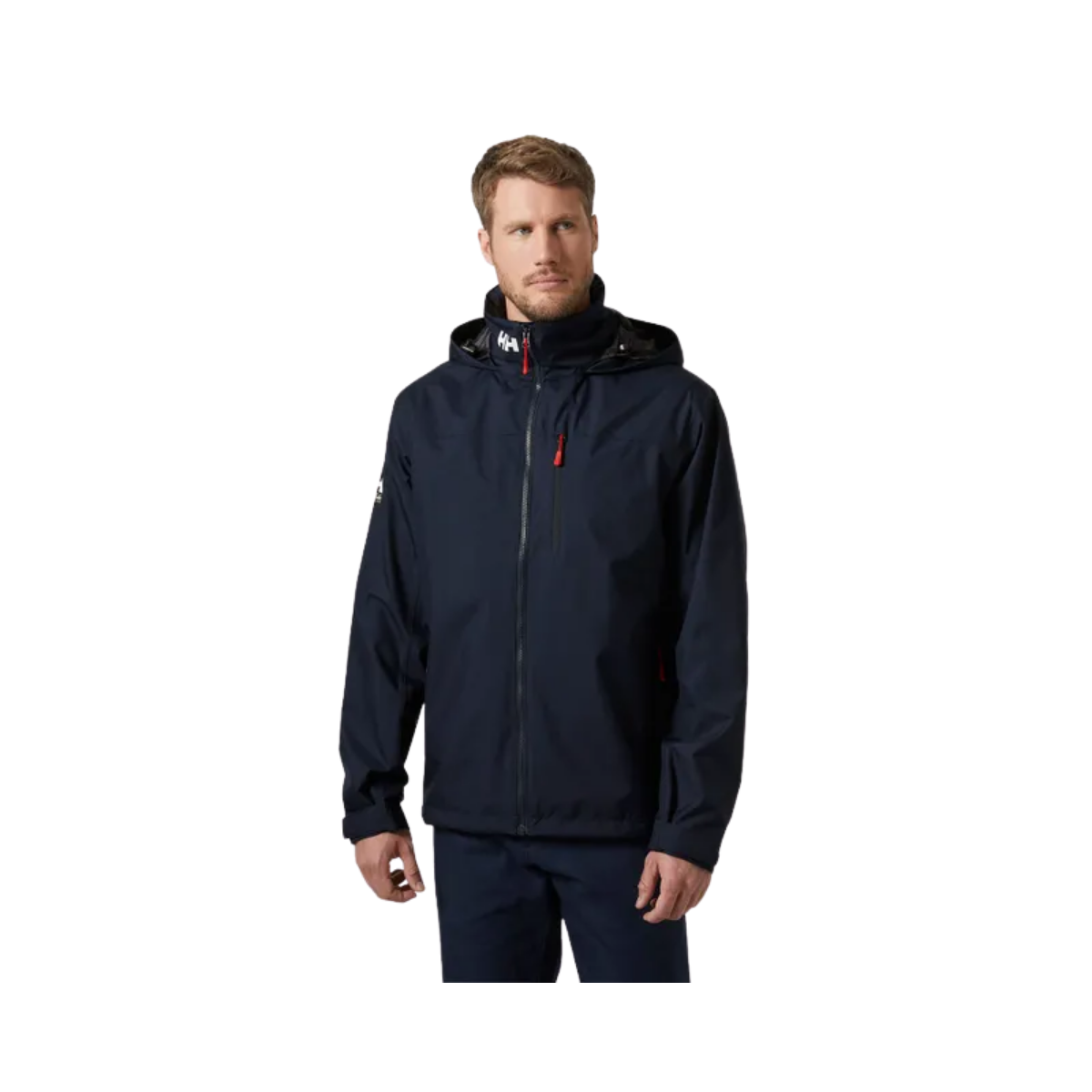 HELLY HANSEN CREW HOODED 2.0 JACKET NAVY