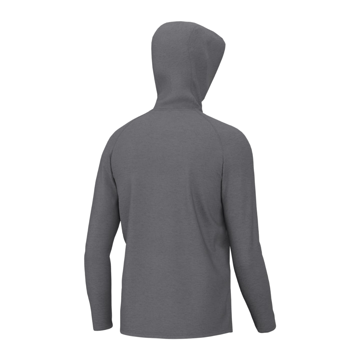 HUK MEN'S WAYPOINT HOODIE - NIGHT OWL - BACK VIEW