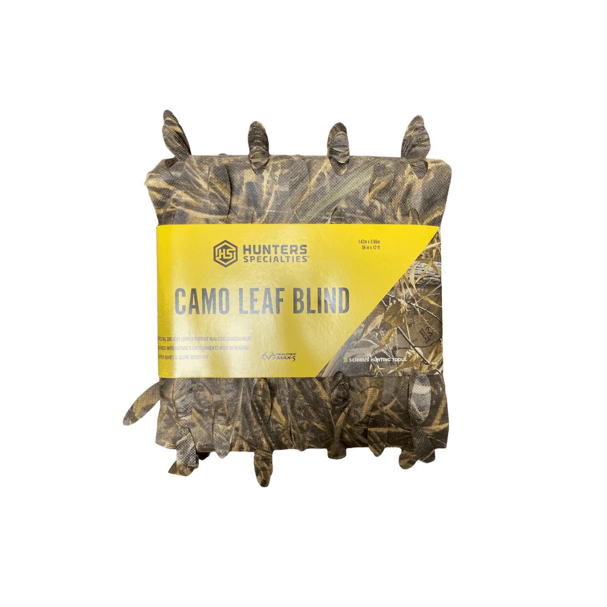 HUNTERS SPECIALTIES CAMO LEAF BLIND MATERIAL - 56IN X 12FT