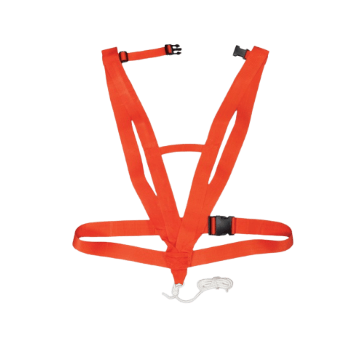 HUNTERS SPECIALTIES DELUXE DEER DRAG BODY HARNESS - ORANGE
