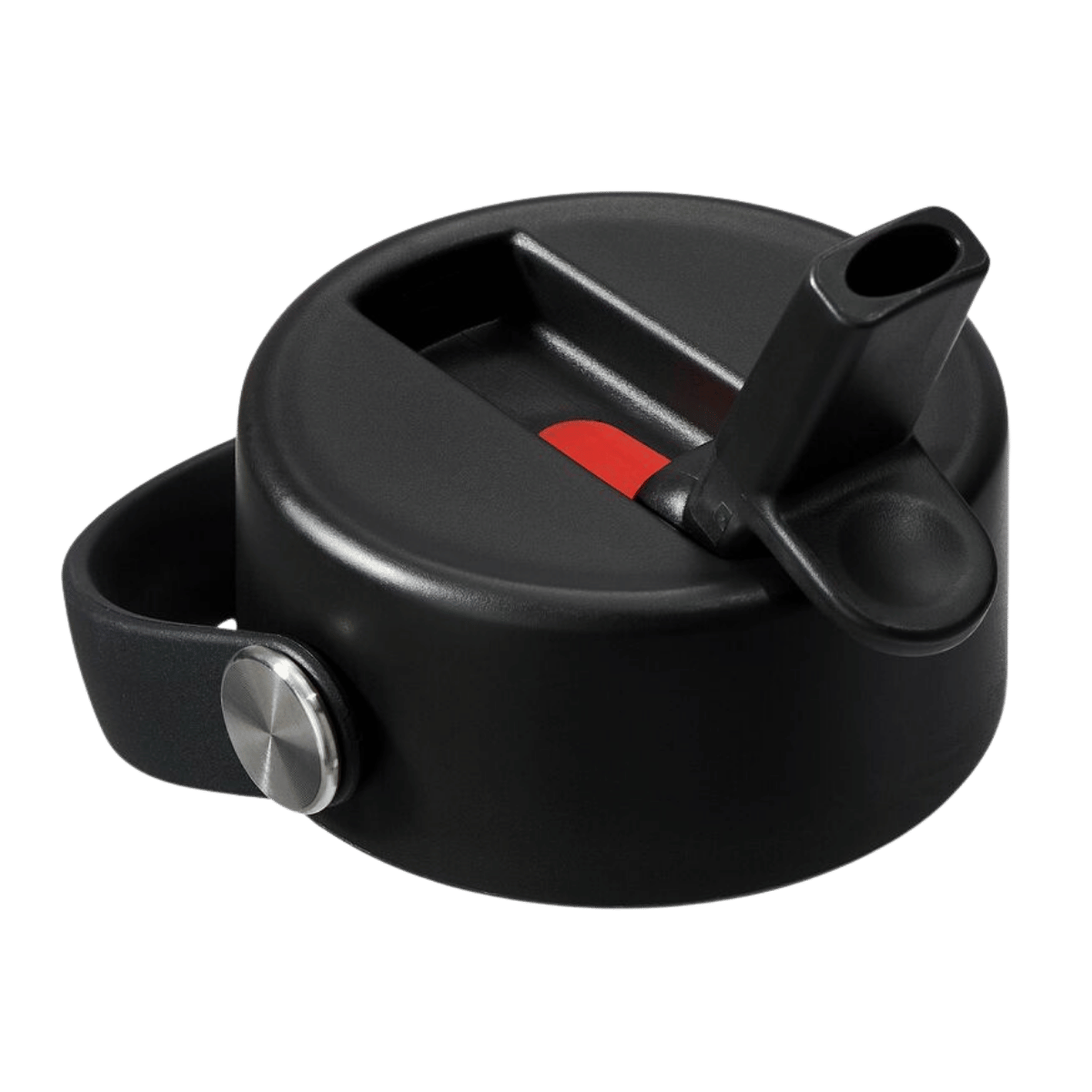 HYDRO FLASK WIDE MOUTH FLEX STRAW CAP - BLACK_OPENCAP