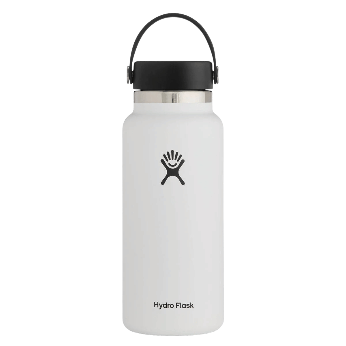 HYDRO FLASK WIDE MOUTH W/ FLEX CAP 32OZ_WHITE
