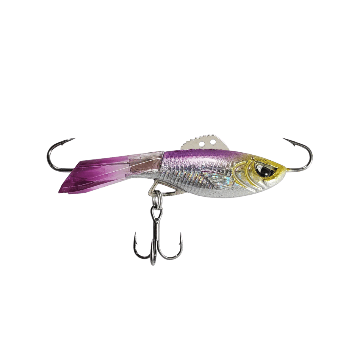HYPER-RATTLE JIGGING MINNOW WILD THANG, FRONT ANGLE
