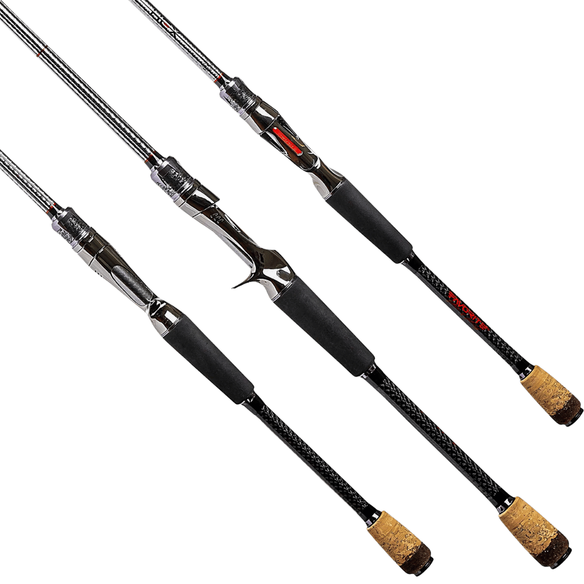 FAVORITE FISHING USA HEX CASTING ROD - 7'8" H