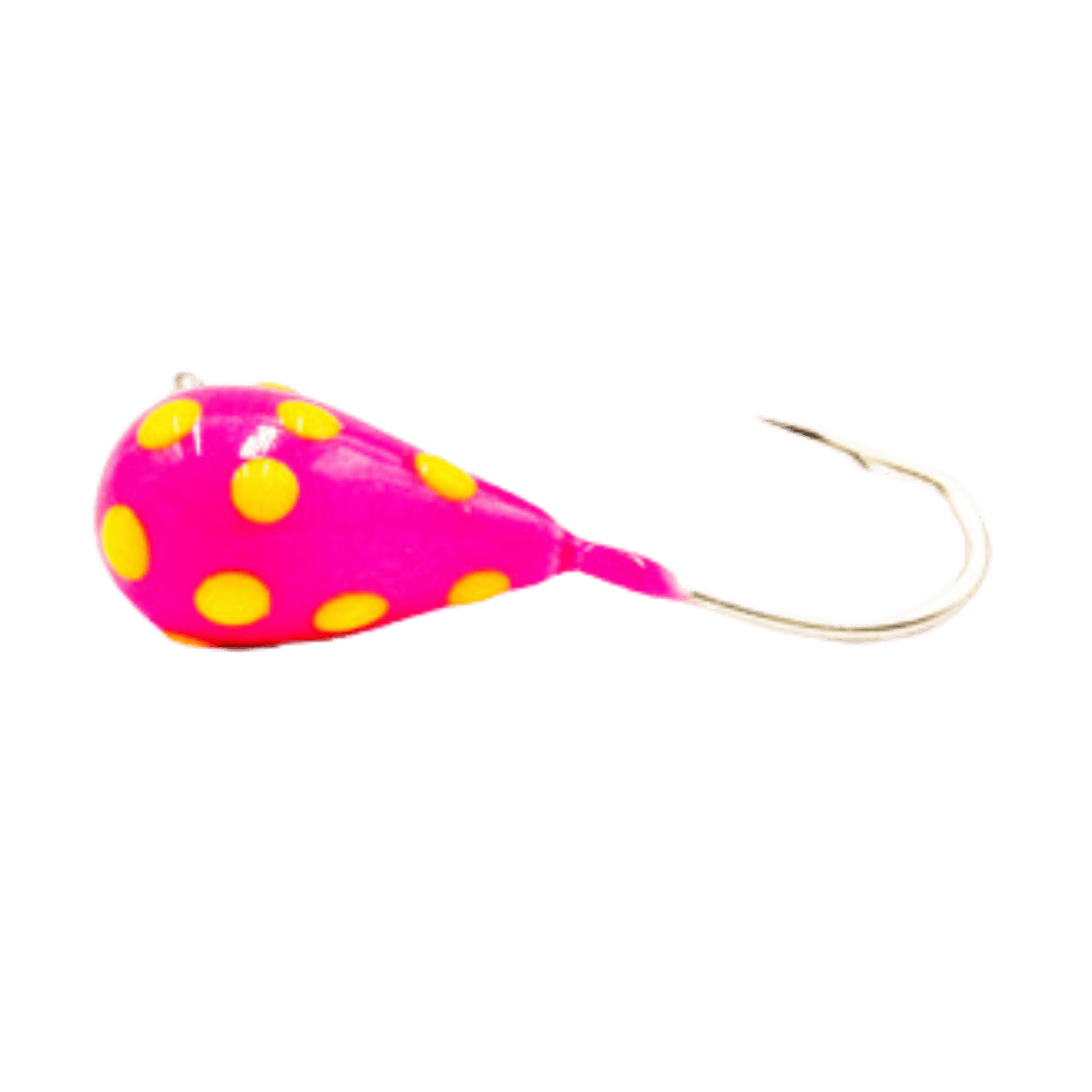 HOT JIGS POLKA DOT JIG DROPPER - PINK GLOW