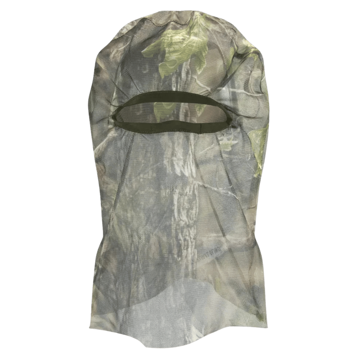 HOT SHOT FULL MESH FACEMASK NATURAL GREEN CAMO