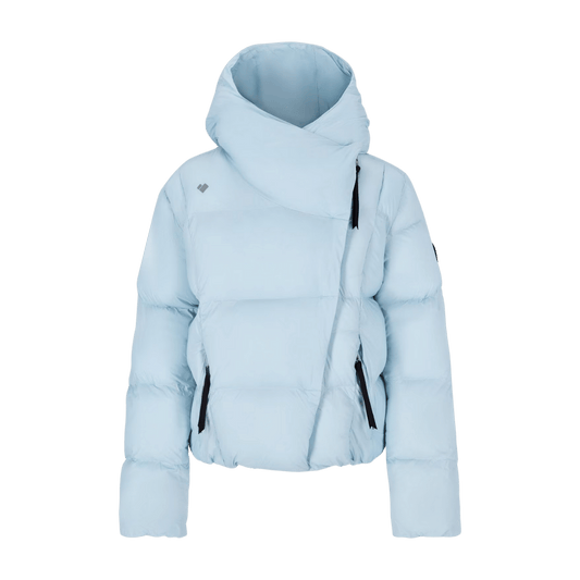 OBERMEYER GIRL'S ISLA JACKET - ICEBURG BLUE
