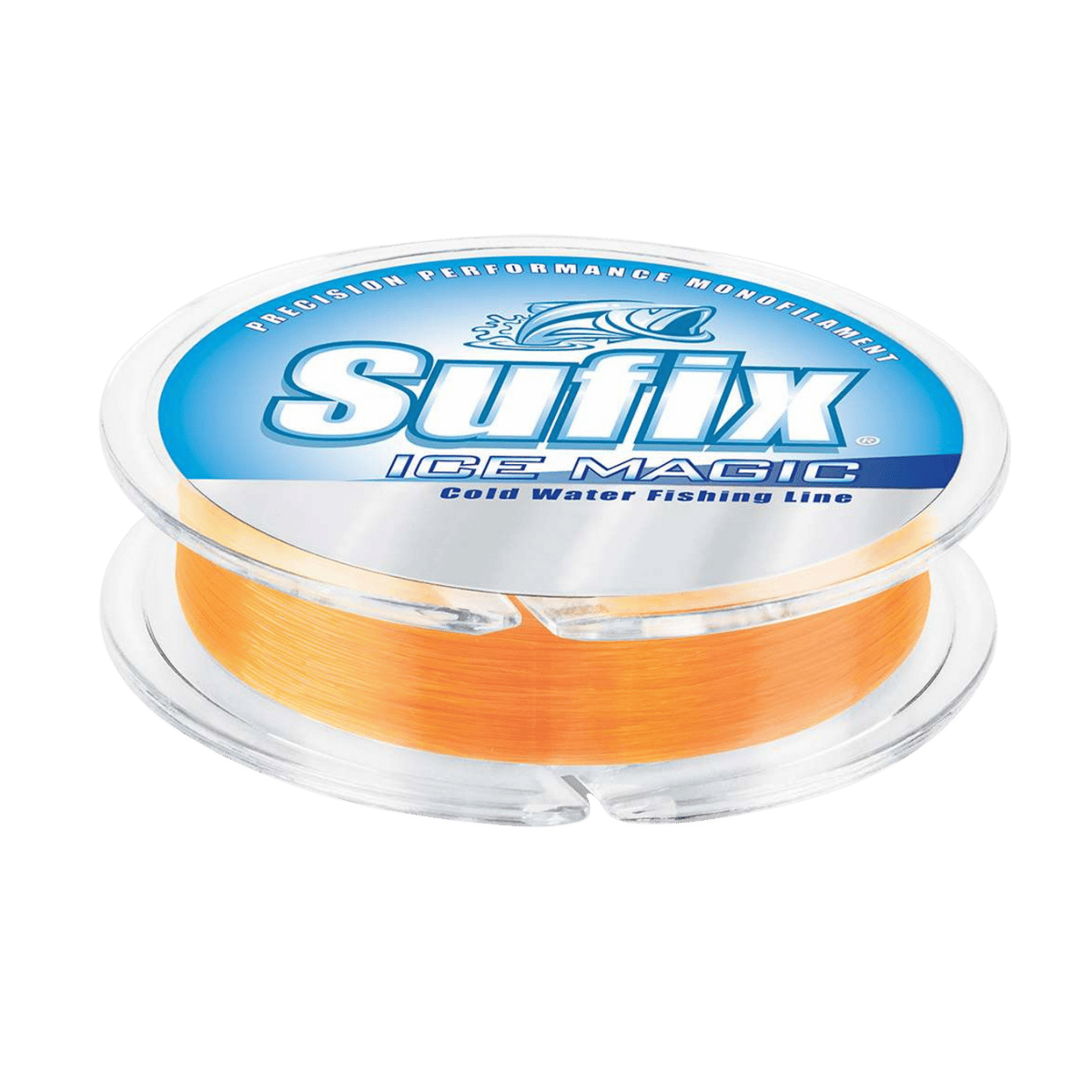 SUFIX ICE MAGIC 100 YARDS NEON ORANGE - FISHING LINE