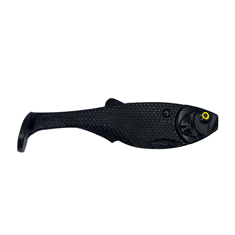 Da Boot Swimbait - Boot Tail - 10" - Black
