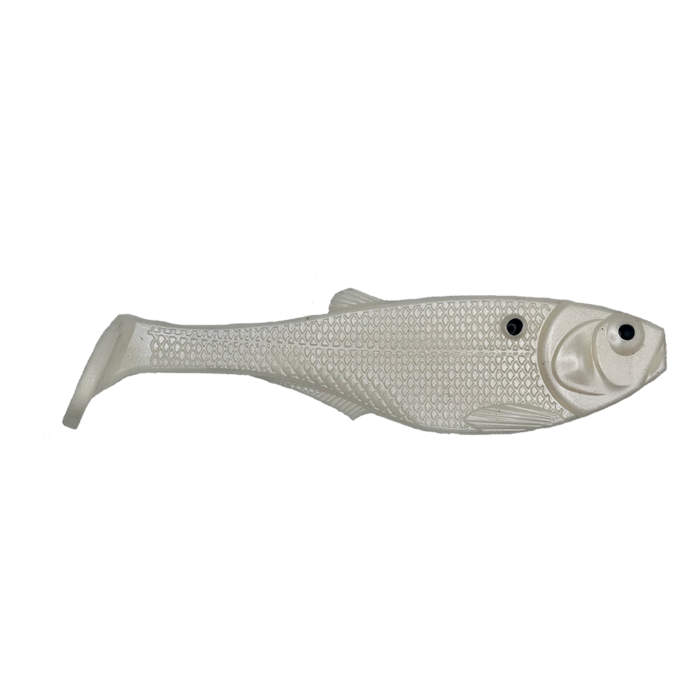 Da Boot Swimbait - Boot Tail - 10" - white