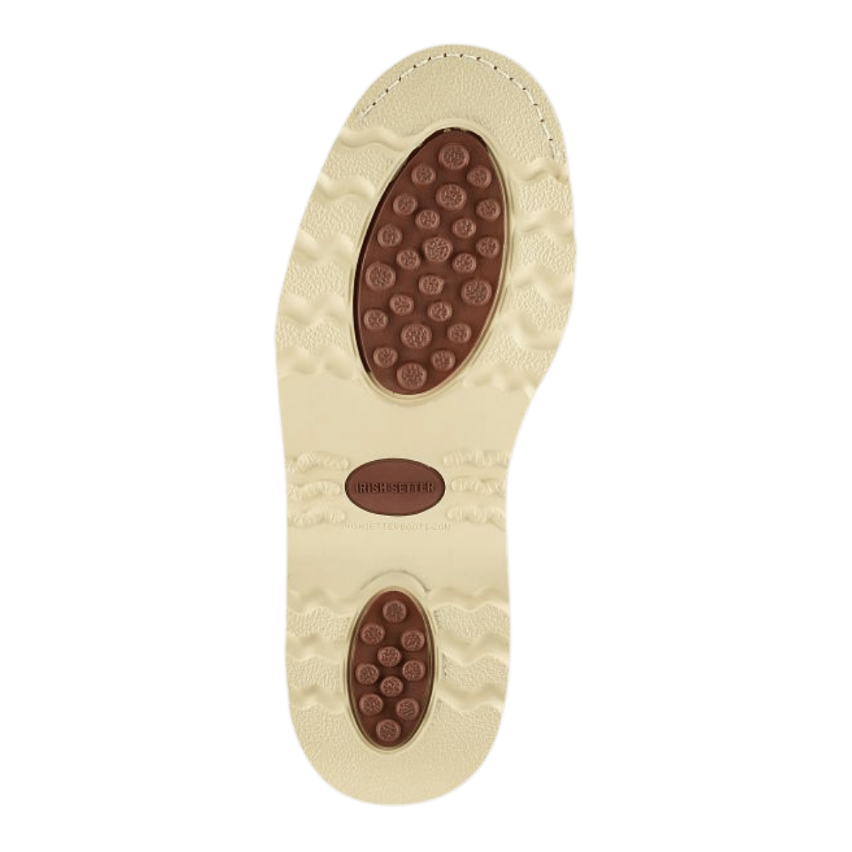 IRISH SETTER WINGSHOOTER 9" WATERPROOF LEATHER HUNTING BOOT - AMBER - BACK VIEW