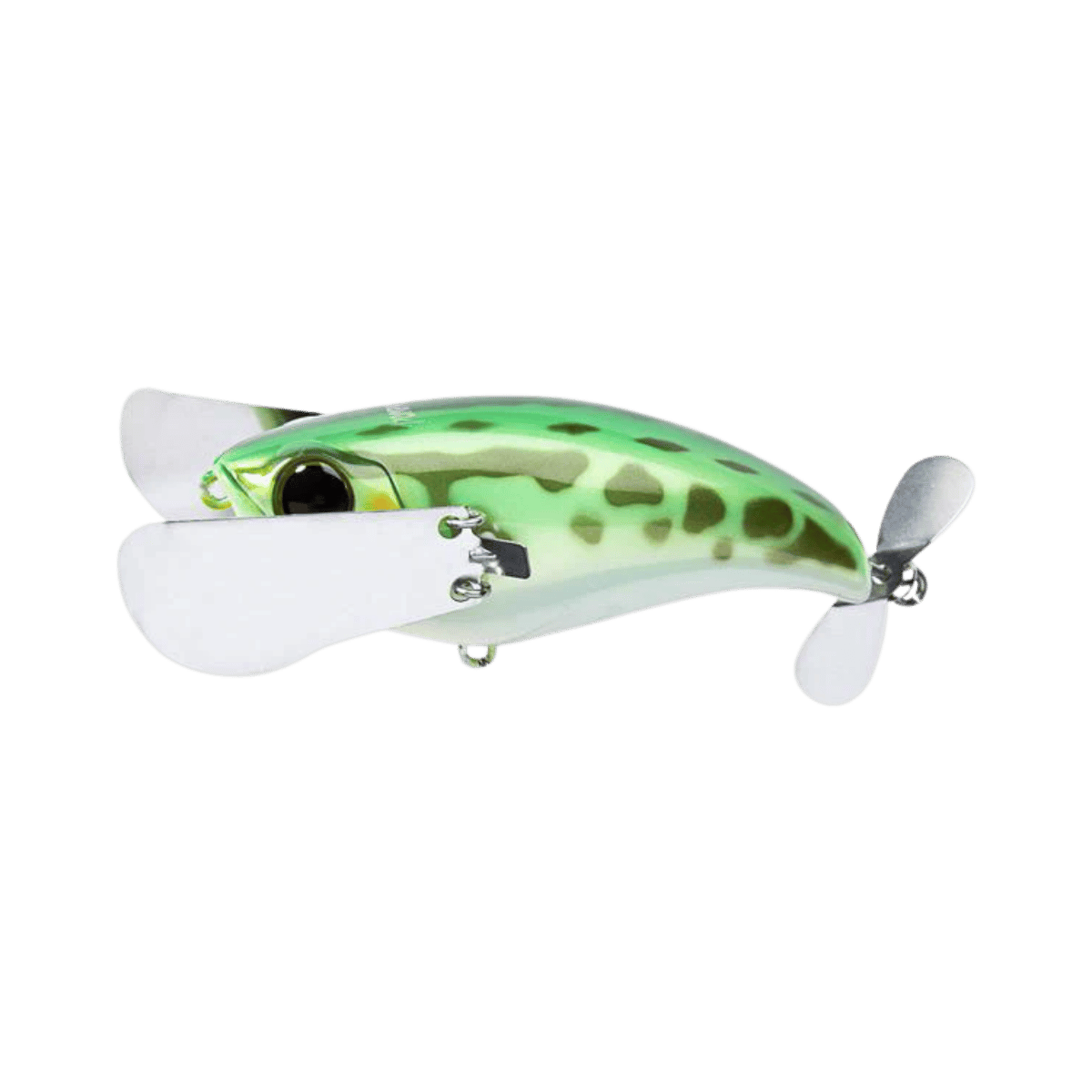JACKALL POMPADOUR JR. TOPWATER NOISY GREEN FROG