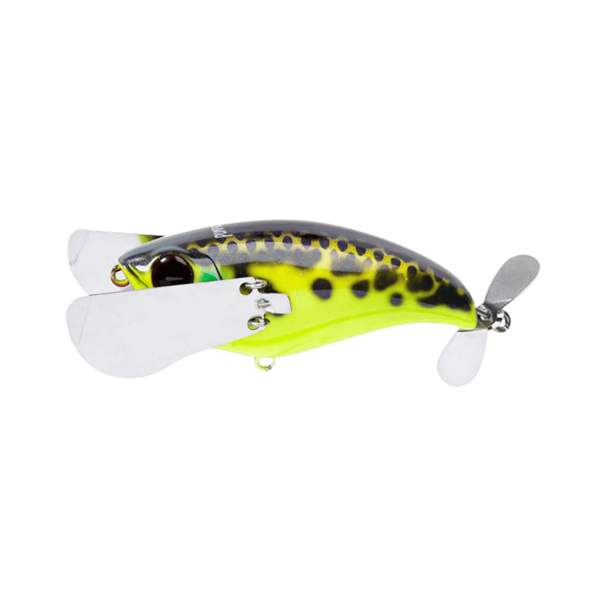 JACKALL POMPADOUR JR. TOPWATER NOISY YELLOW FROG