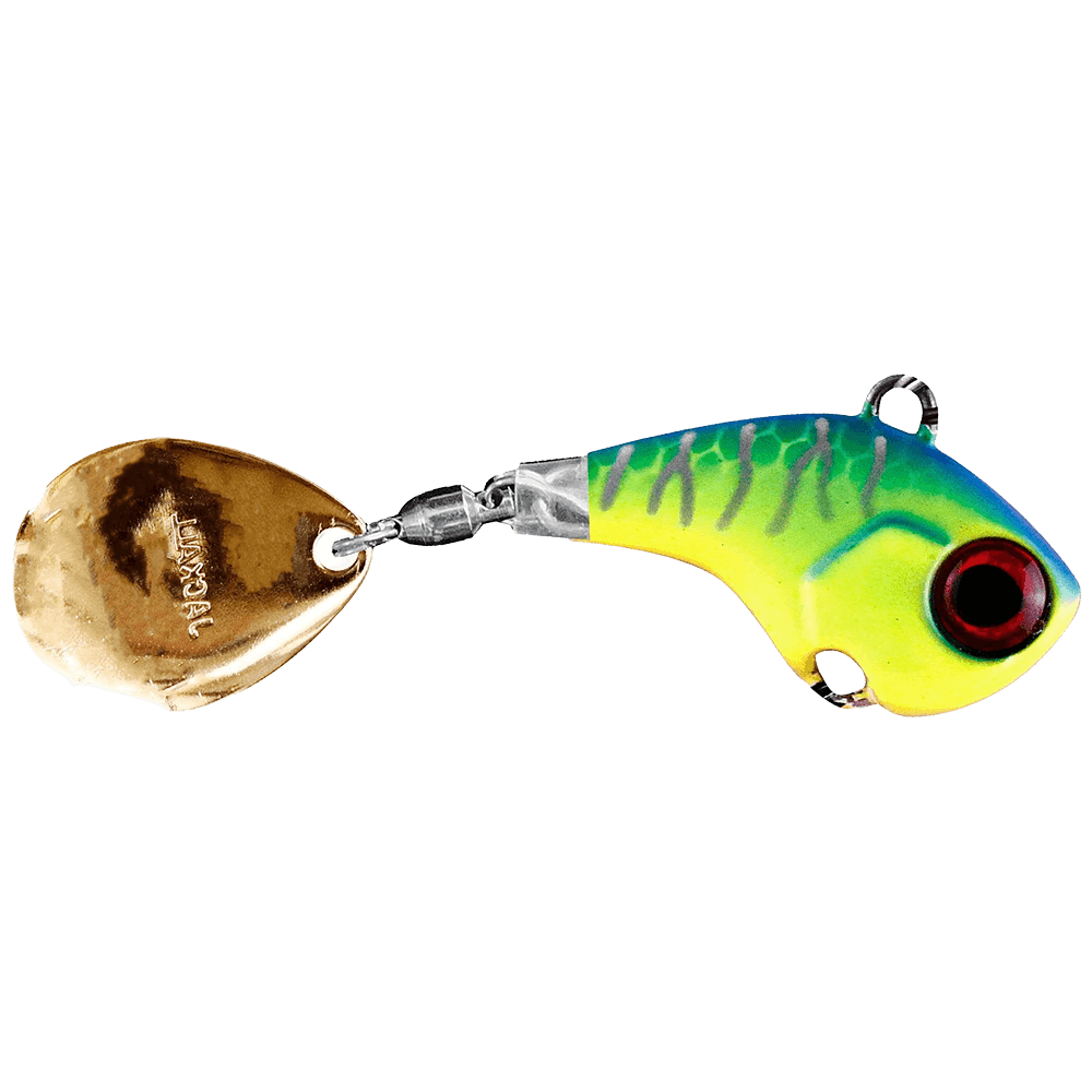 JACKALL DERACOUP TAIL SPIN JIG blueblack chart
