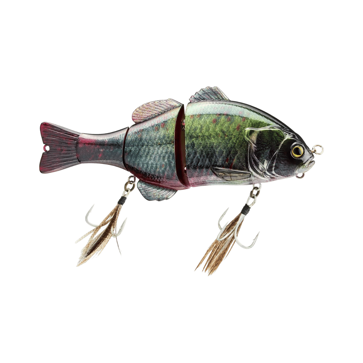 JACKALL GANTAREL JR HARD SWIM BAITS 5IN RTBLKPIRARUCU