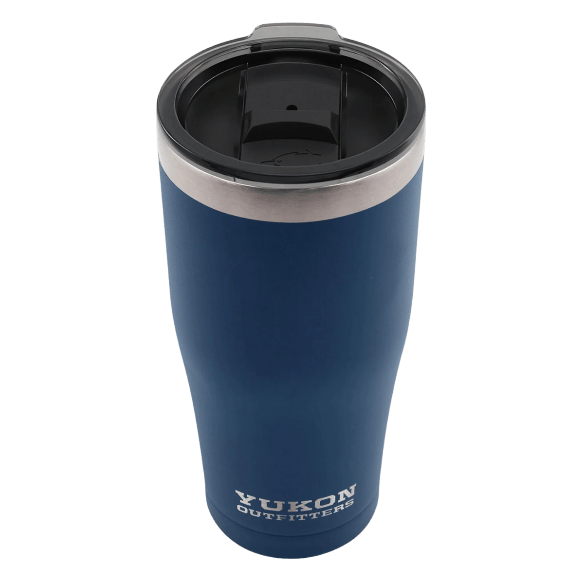 YUKON OUTFITTERS JOE'S 20OZ TUMBLER - NAVY_TOP ANGLE
