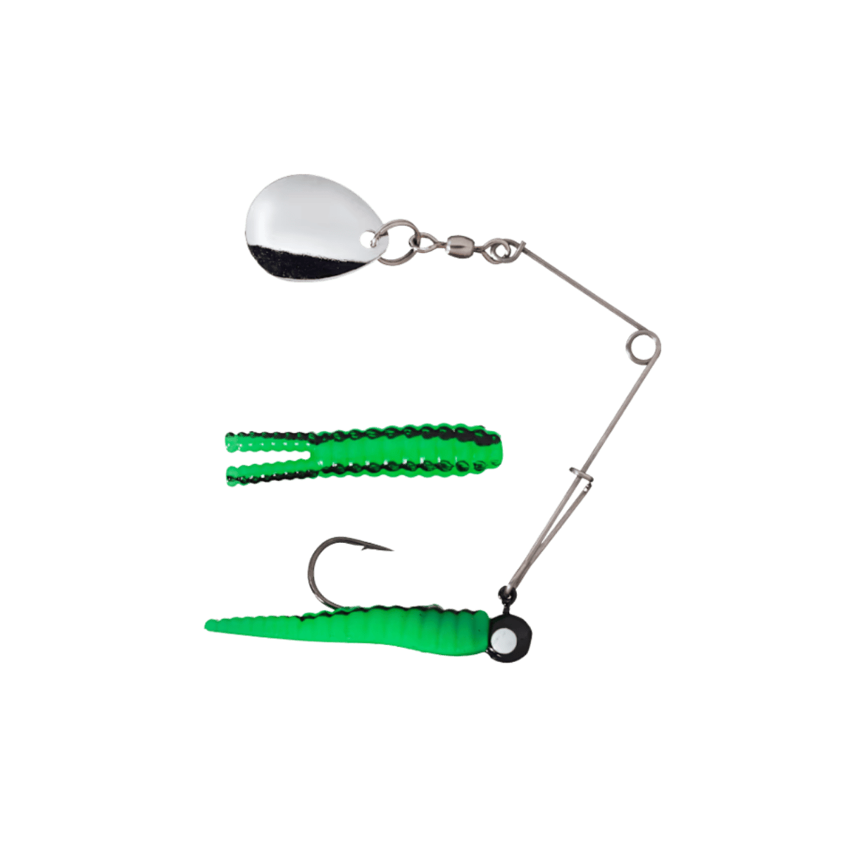 JOHNSON BEETLE 1/16OZ CATALPA BLACK STRIPE SPIN