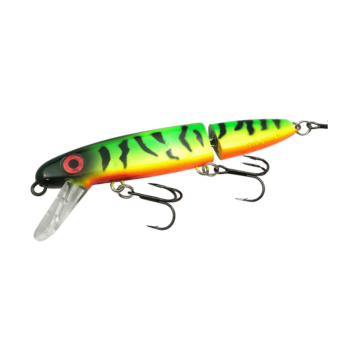 JOE BUCHER SHALLOW RAIDER JOINTED - FIRETIGER - 7 INCHES
