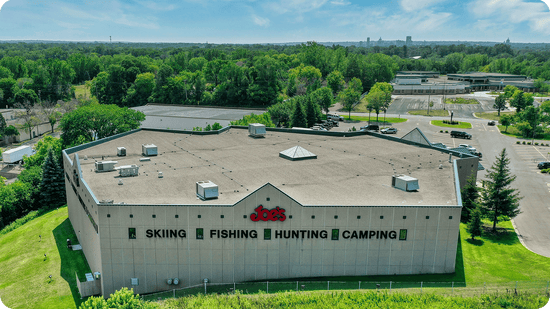 Joe's Sporting Goods ariel photo