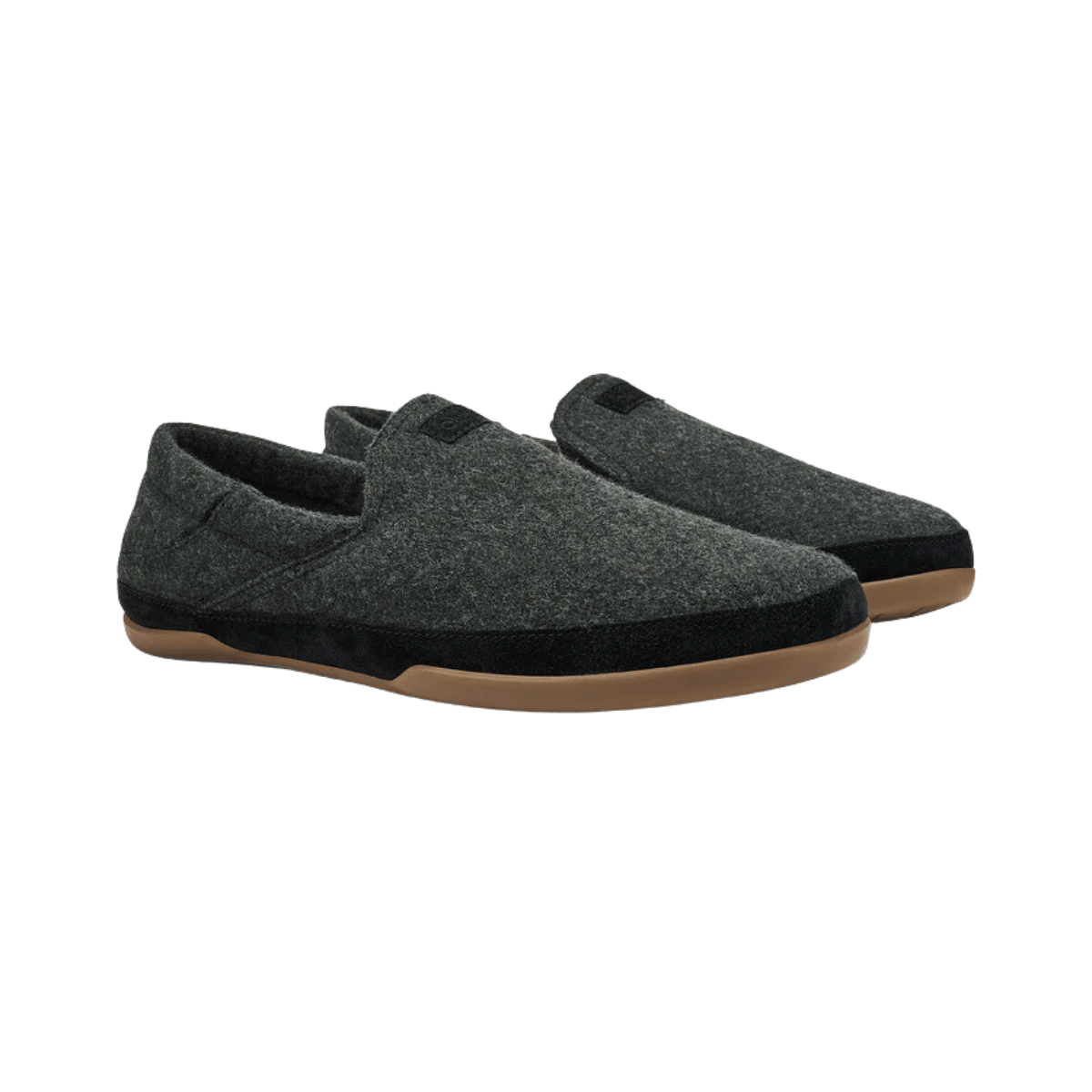 OLUKAI KALAWA SLIP - DARK SHADOW/DARK SHADOW