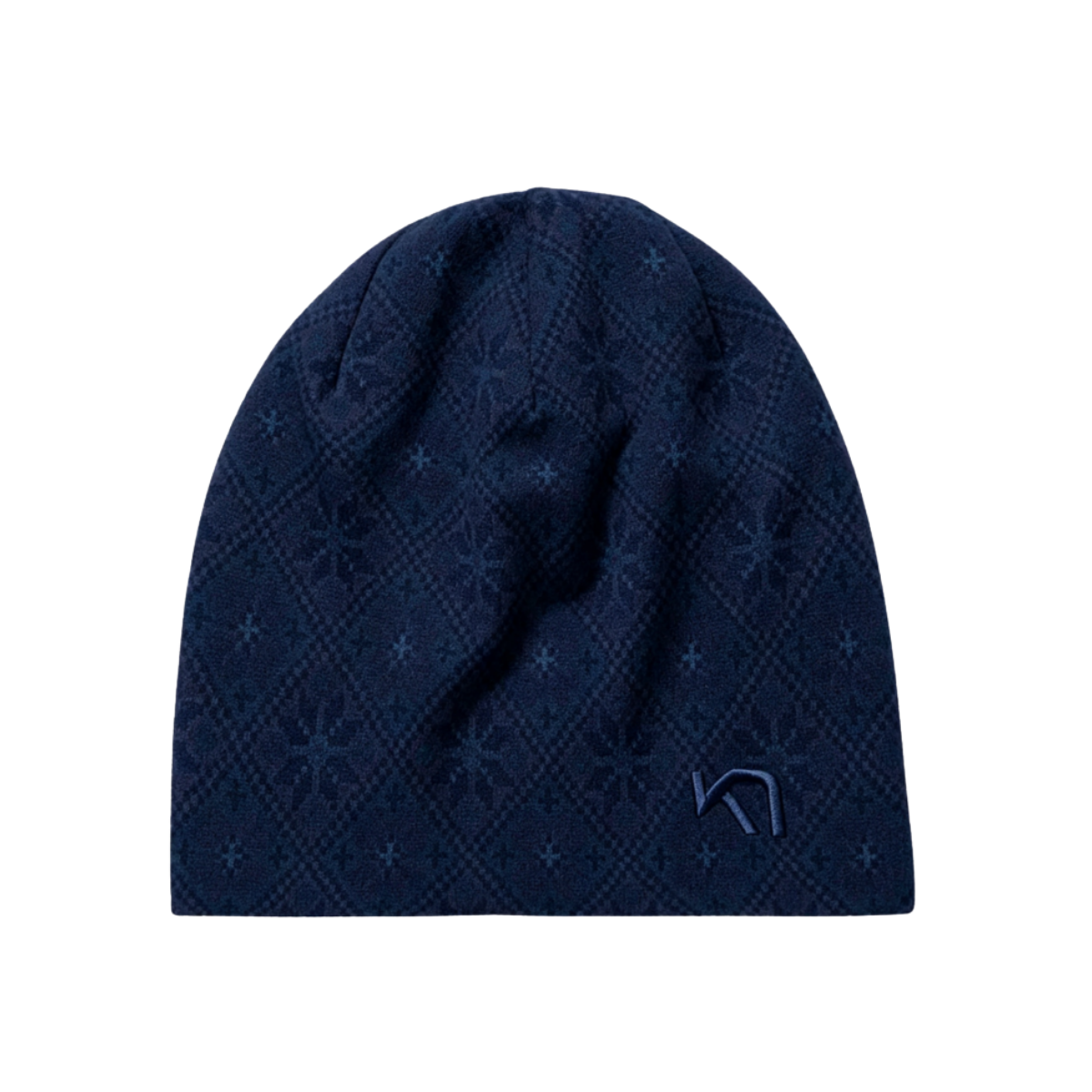 KARI TRAA W ROSE BEANIE DARK NAVY BLUE