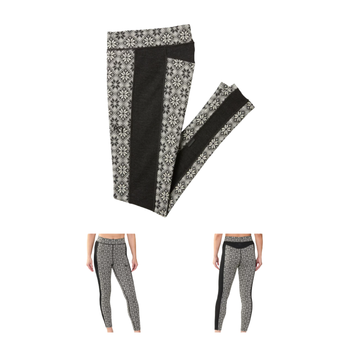 KARI TRAA W ROSE WOOL HIGH WAIST PANT BLACK