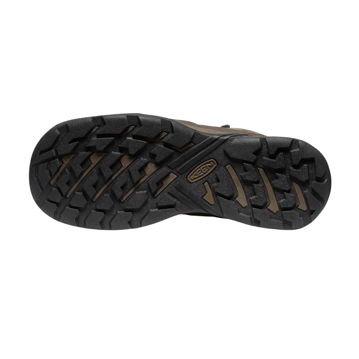 KEEN CIRCADIA MID WATERPROOF - BISON/BRINDLE - OUTSOLE VIEW