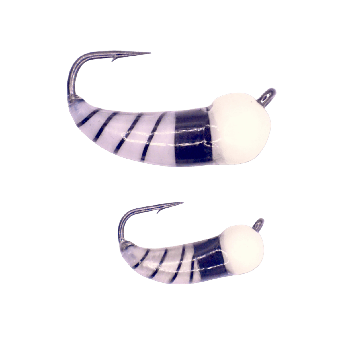 KENDERS TUNGSTEN AKUA JIG SKUD - WHITE/BLACK