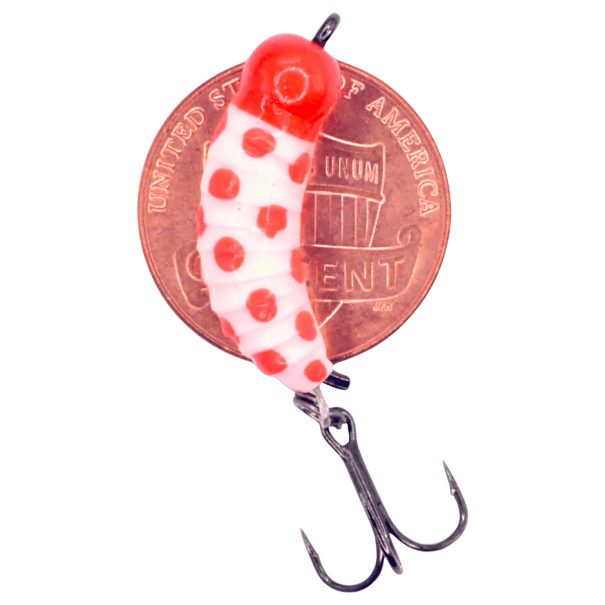 KENDERS MIGHTY MAGGOT JIG 1/16OZ_RED