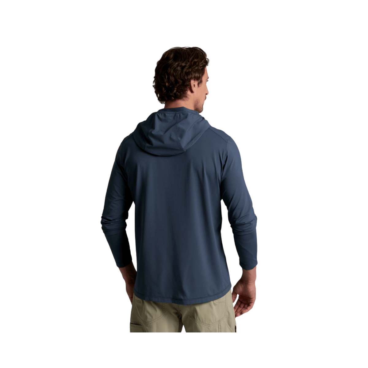 KUHL MEN'S KOVERT HOODY - PIRATE BLUE - BACK VIEW
