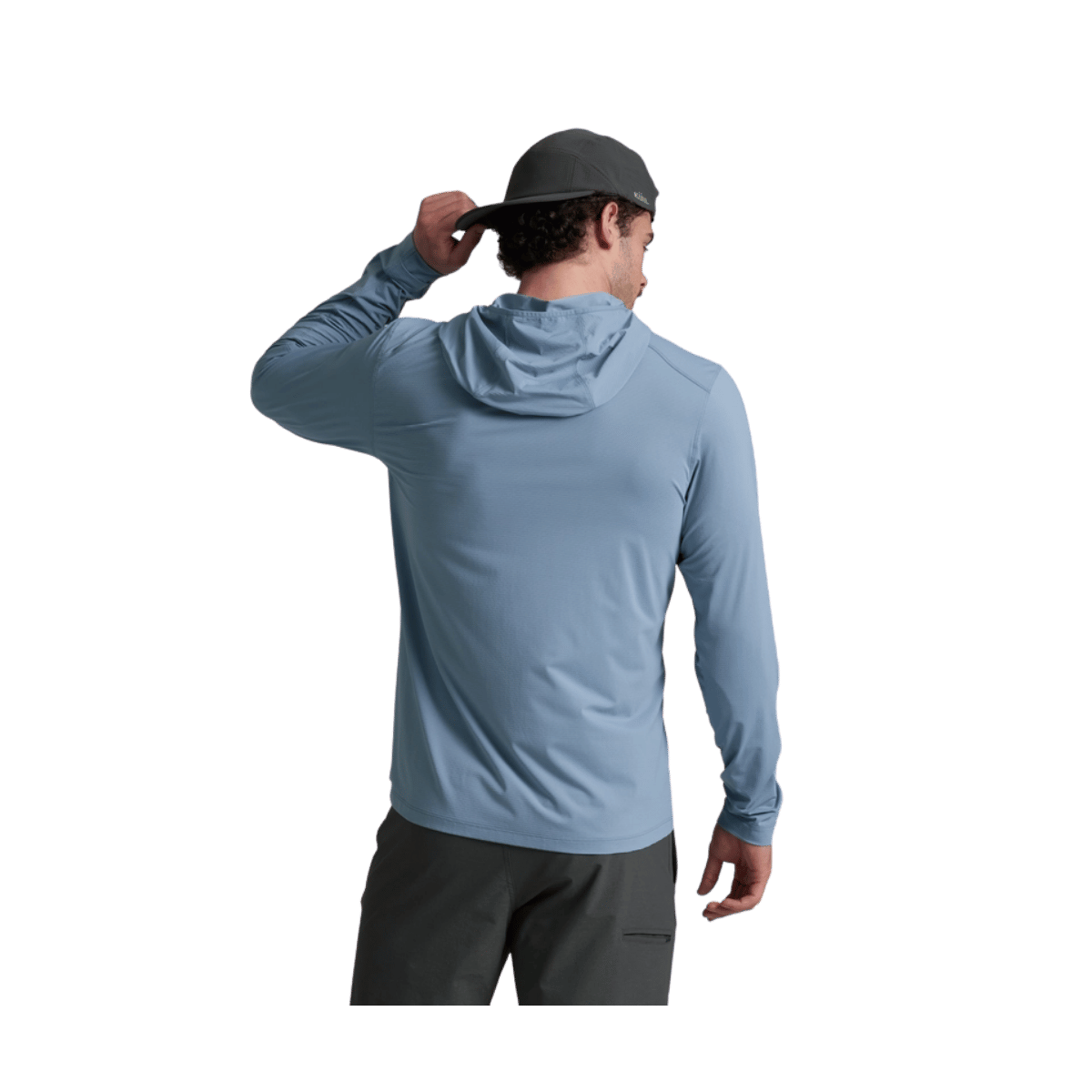 KUHL MEN'S KOVERT HOODY - MINREAL BLUE - BACK VIEW
