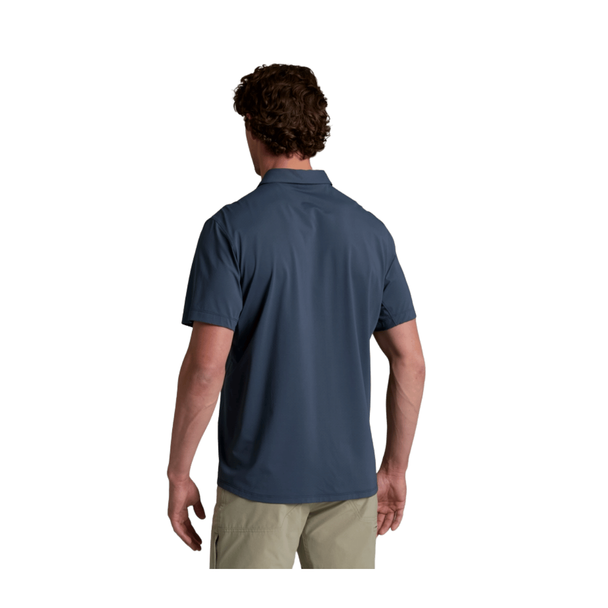 KUHL MEN'S KOVERT POLO - PIRATE BLUE - BACK