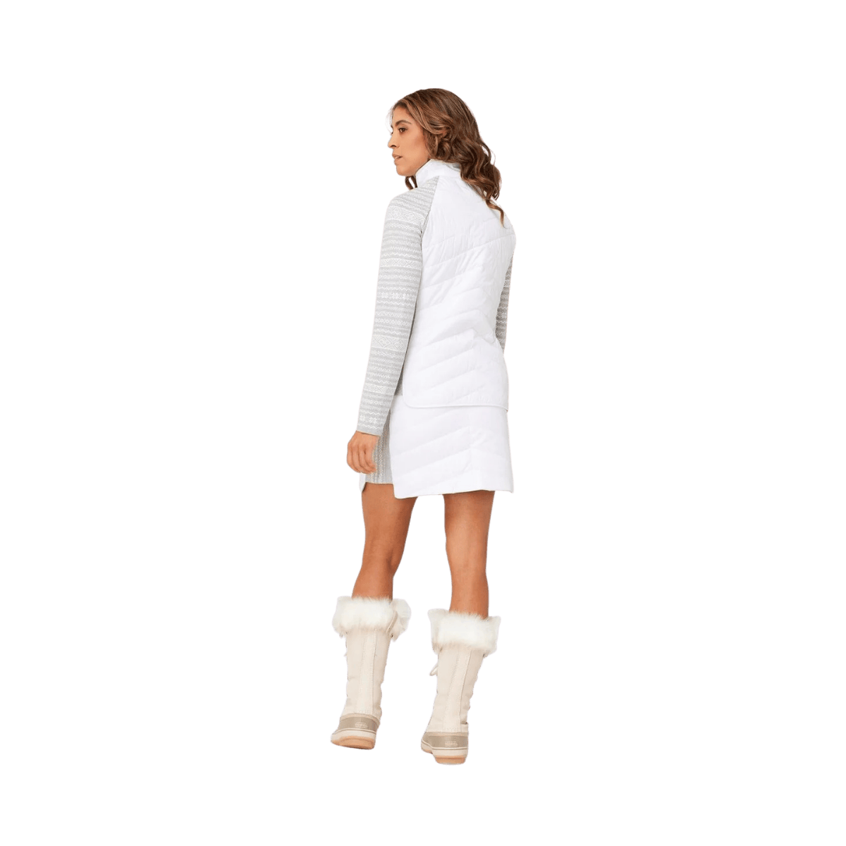 KRIMSON KLOVER WOMEN'S SWITCHBACK JACKET - SNOW CHRISTIANA - BACK