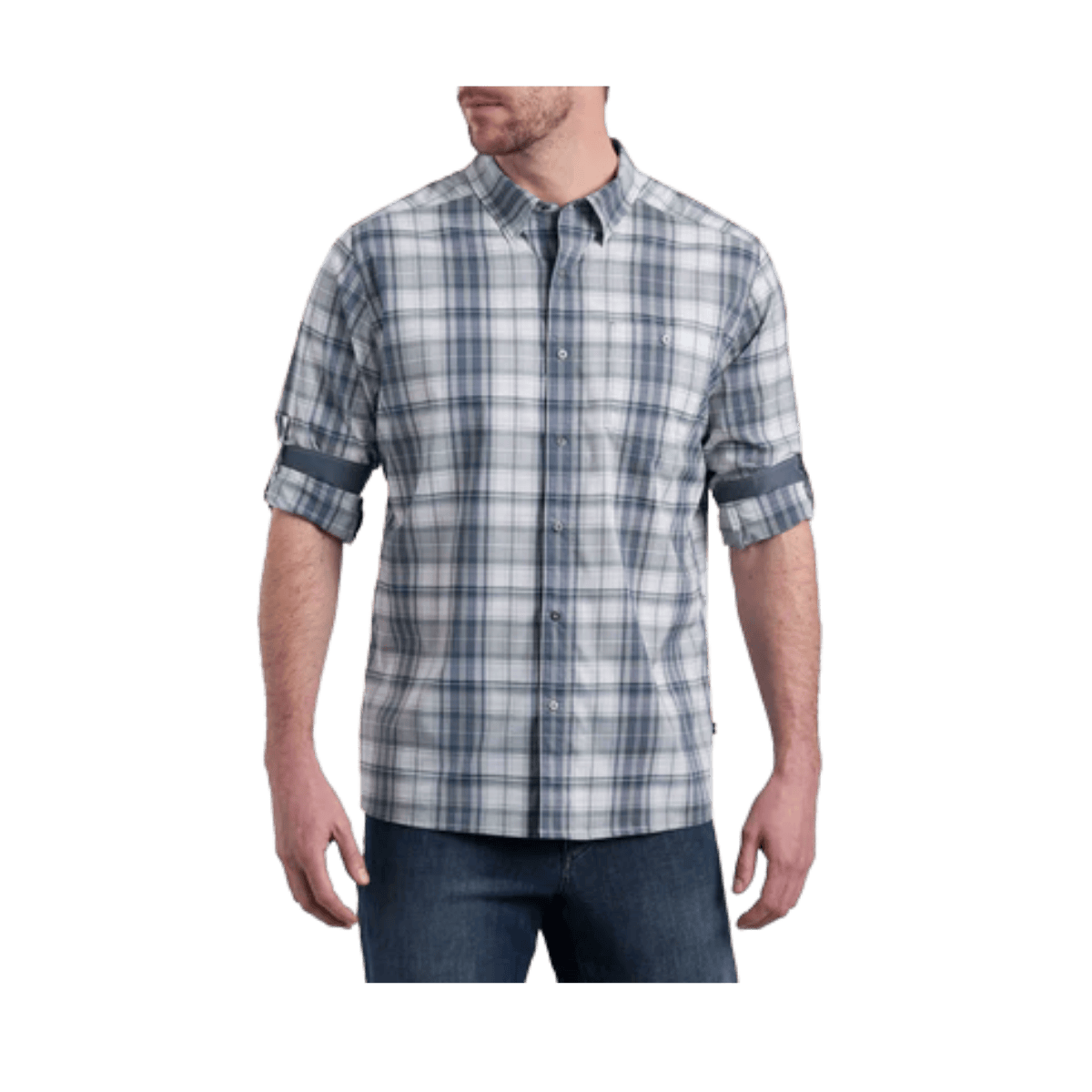 KUHL MEN'S RESPONSE LITE LONG SLEEVE SHIRT - BLUE MIST