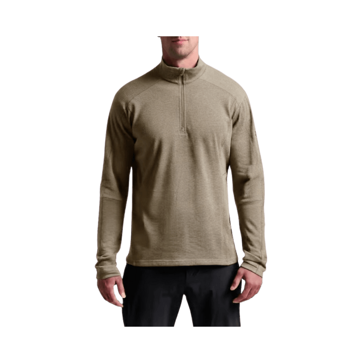 KUHL REACTIV LITE GRID 1/4 ZIP DESERT KHAKI