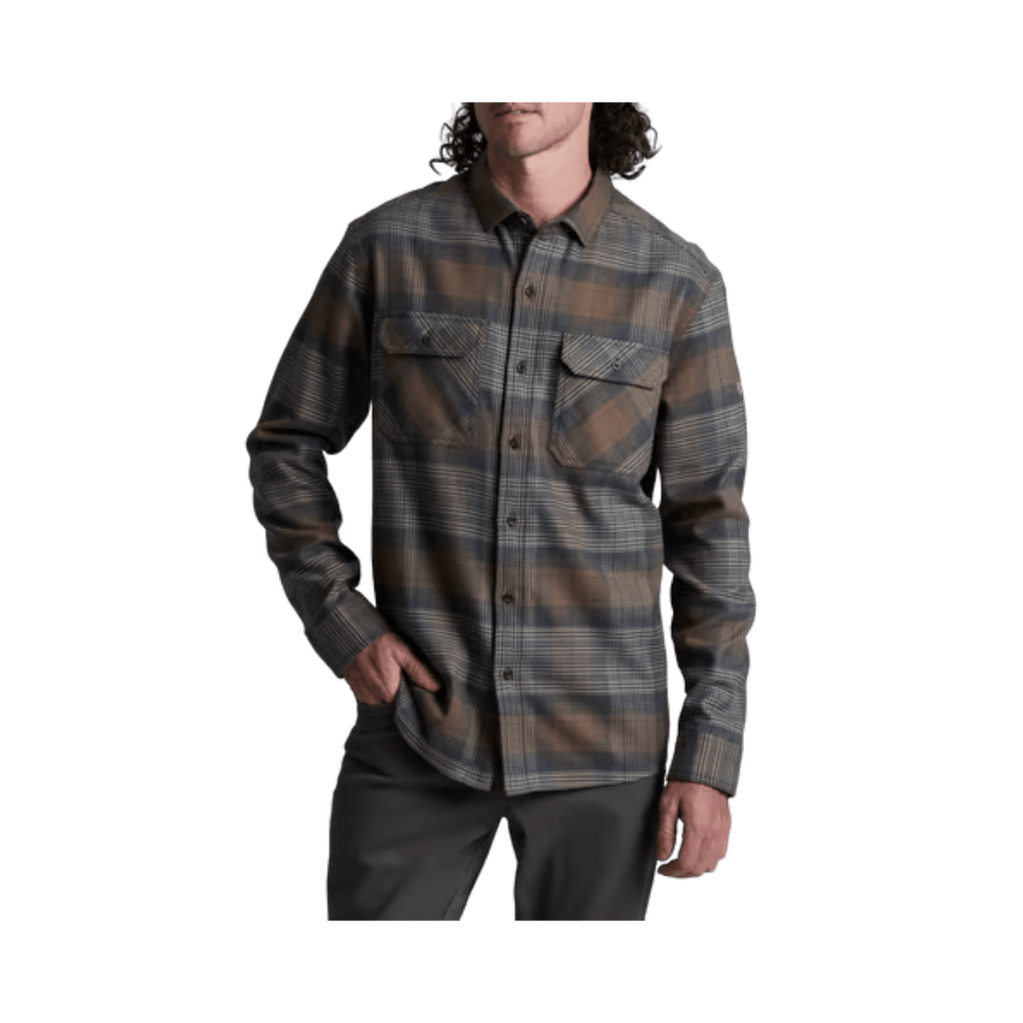 KUHL RYDR FLANNEL LS MIDNIGHT