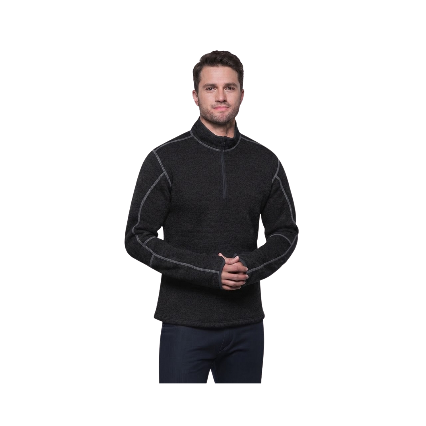 KUHL THOR 1/4 ZIP ONYX