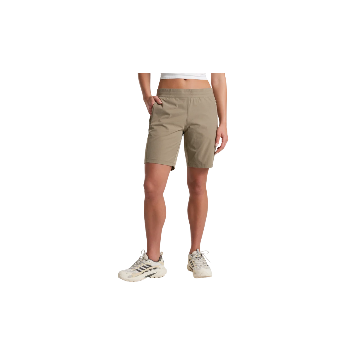 KUHL WOMENS FREEFLEX SHORT 8" FALLOW