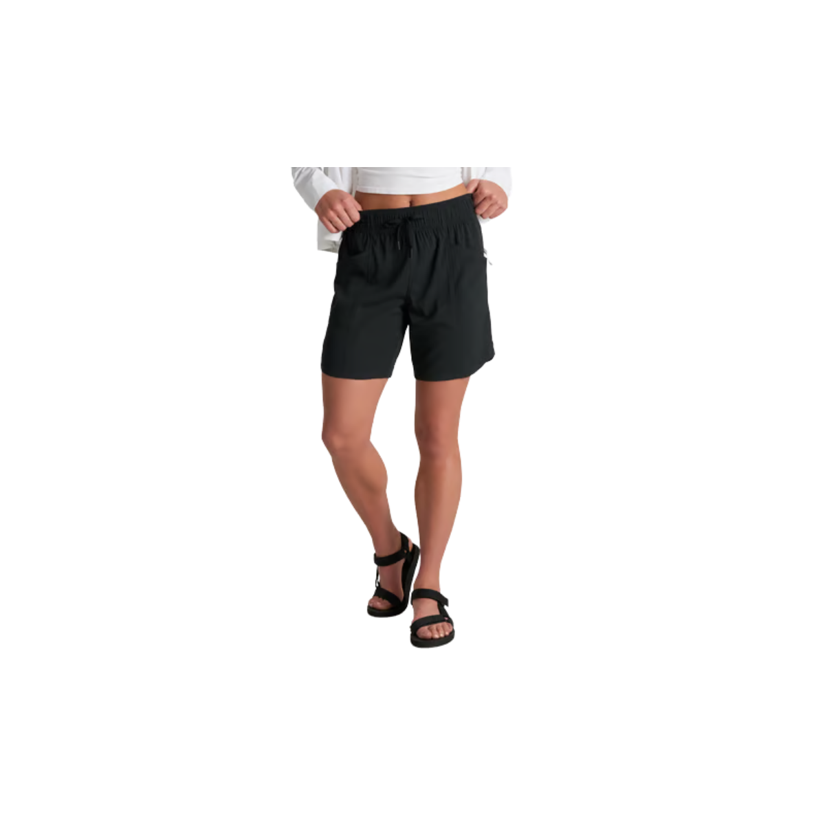 KUHL WOMENS KALYPSO SHORT 7" BLACK