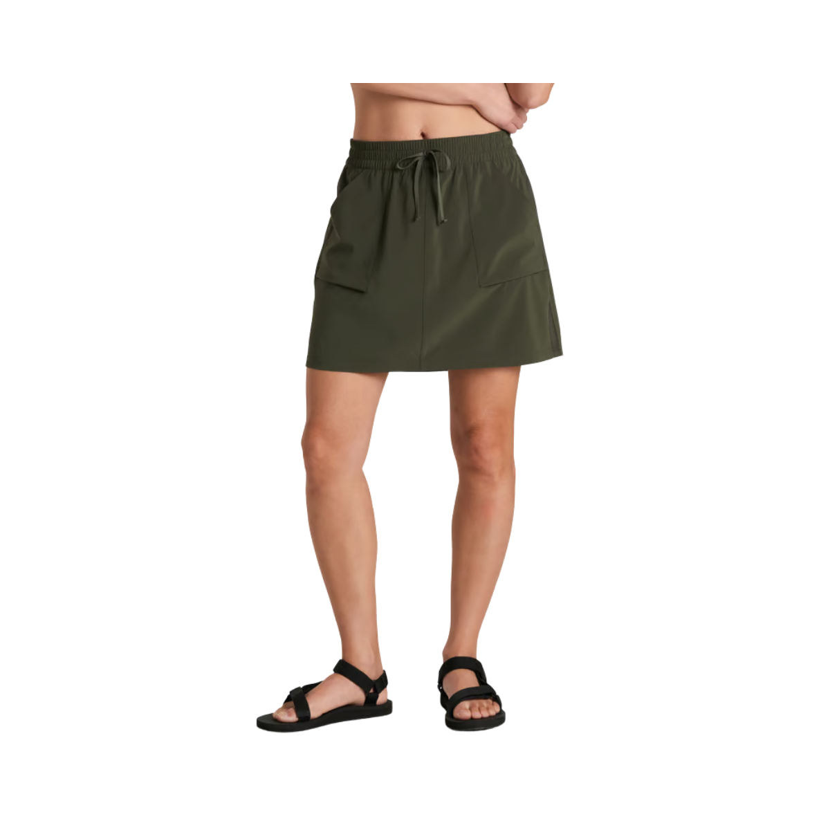 KUHL WOMENS VANTAGE SKORT BLACK OLIVE