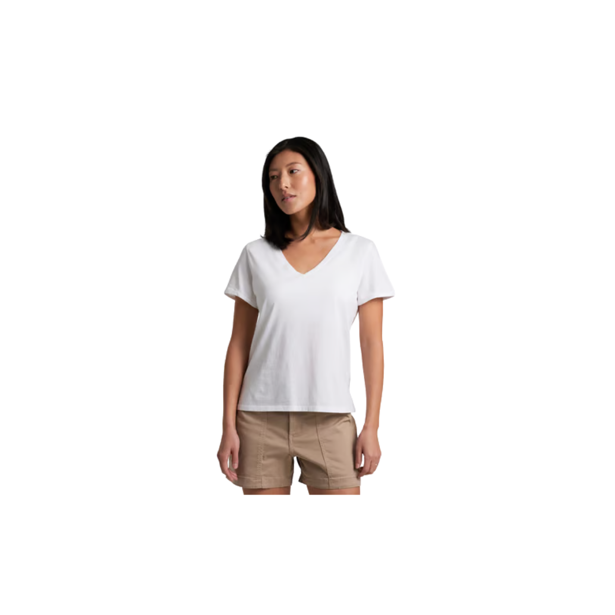 KUHL WOMENS VEGA TEE WHITE