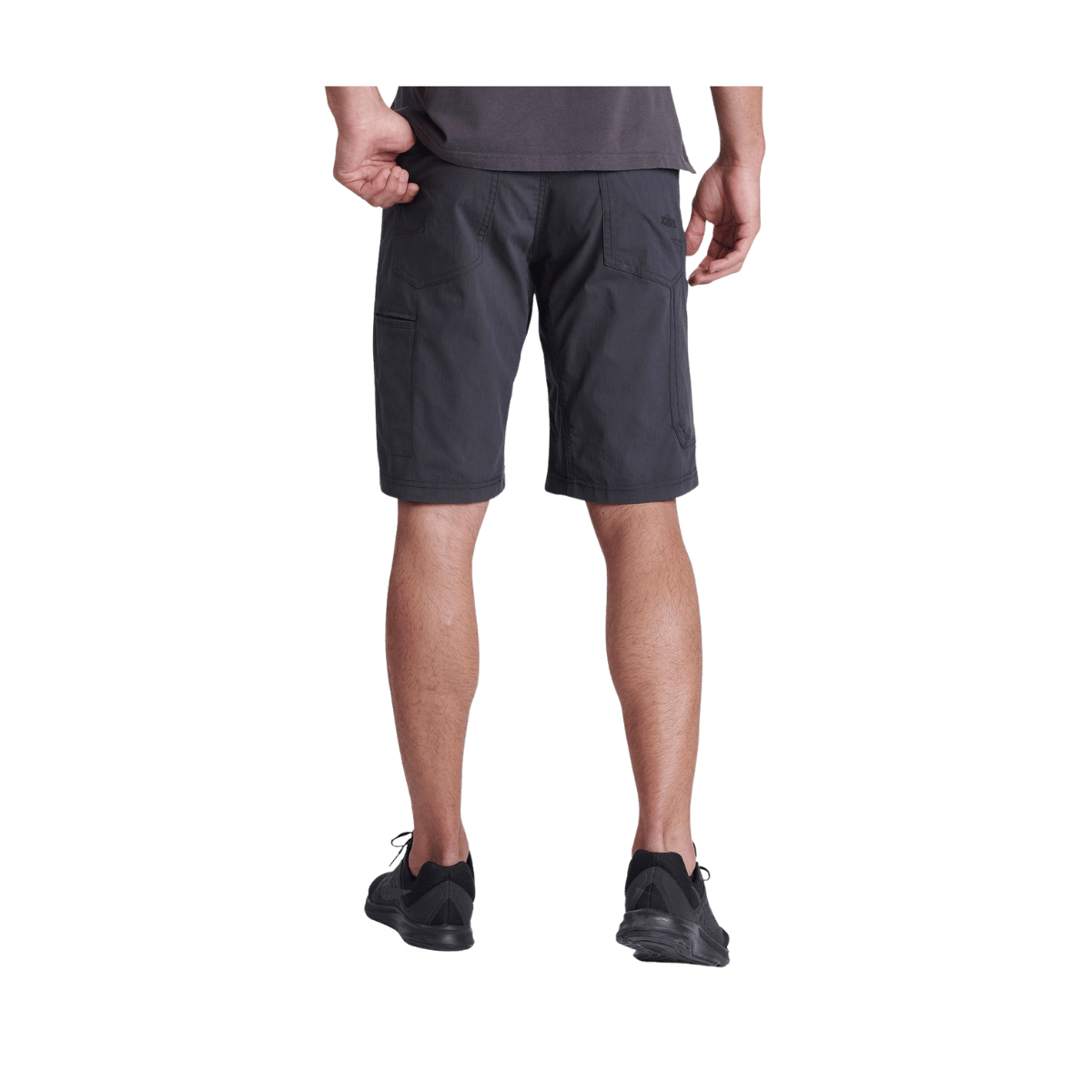 KUHL MEN'S FREE RADIKL SHORT 10" - CARBON - BACK VIEW