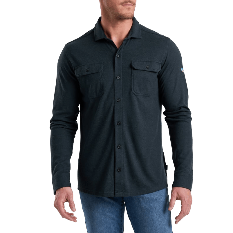 KUHL INNOVATR KNIT FLANNEL- MIDNIGHT