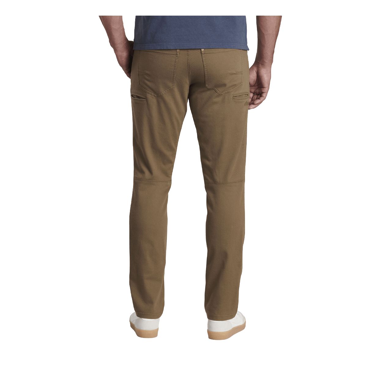 KUHL REVOLT JEAN TAPERED FIT - DARK KHAKI - BACK VIEW